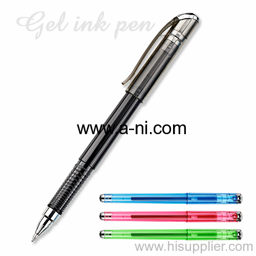 translucent colored Gel Ink Pen