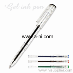 crystal color Gel Ink Pen