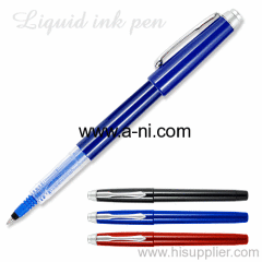 shiny clip lplastic iquid ink pen