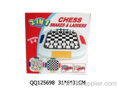2 in 1 game chess set