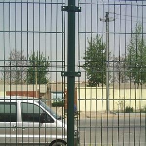 pvc welded wire mesh fence