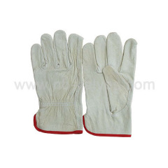 Leather driver glove