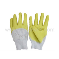 Natural latex glove