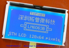 the COG LCD module