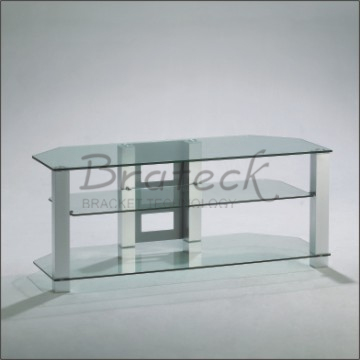 3 shelves Glass TV Stand