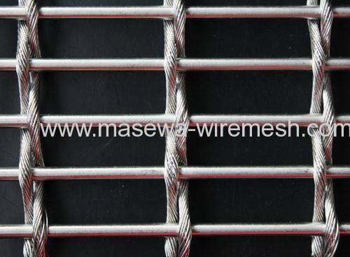 Stainless steel wove fabric