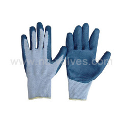 Dipped nitrile glove