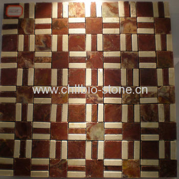 Red Onyx mosaic