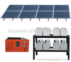 Off-grid solar generator 1000W