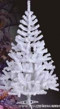 white christmas trees