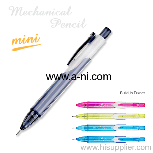 colored plastic push action mini Mechanical pencils
