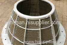 wedge wire sieving basket