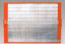 Polyurethane wedge wire sieve panel