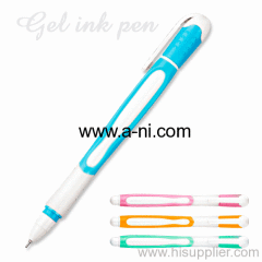 blue plastic Gel Ink Pen