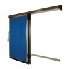 middle type sliding freezer doors with coated steel door leaf