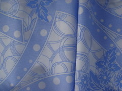 satin printed fabric