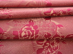 100% polyester printed fabric