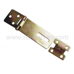 Heavy type hasp and staple