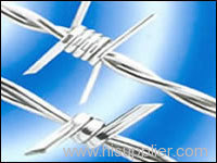 galvanized barbed wire mesh