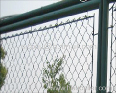 PVC Coated Iron Wire Chain Link Fences