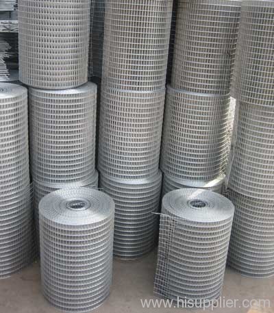 PVC coated stainless steel welded wire meshes