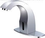 Sensor control basin tap