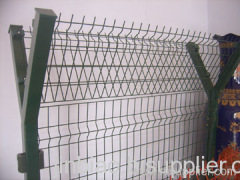 PVC coated panel fencing