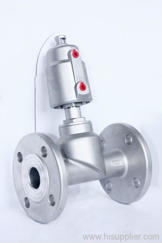 flange angle seat valve