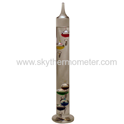 6 balls galileo thermometer