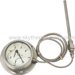 4" ss pressure thermometer