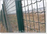 Welded Ripple Mesh Fence