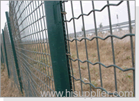 welded ripple mesh fence