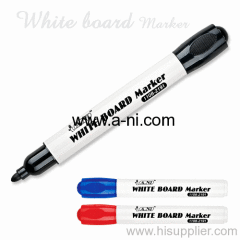 plastic solid color white board marker pen