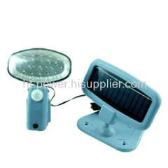 LED solar sensor light