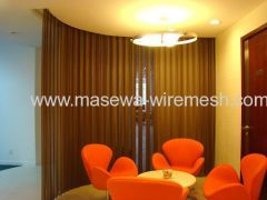 stainless steel curtain drapery