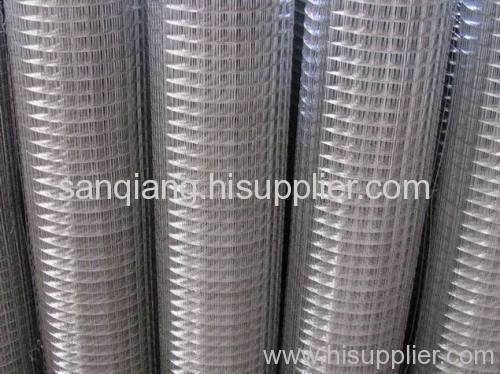 zinc plated welded wire mesh