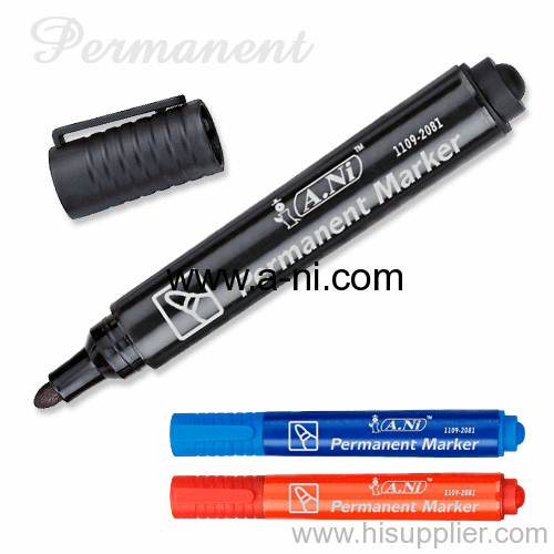 solid colored permanent marker pen