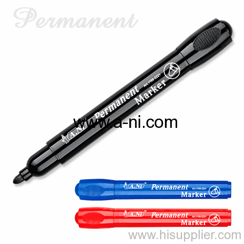 plastic solid permanent marker pen