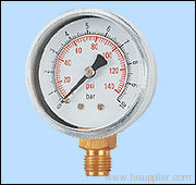 screw in polycarbonate window pressure gauges