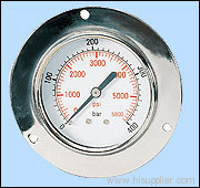 J type pressure gauge