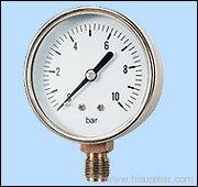 J type pressure gauges