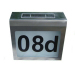 LED solar house number light