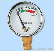 steel case pressure gauges