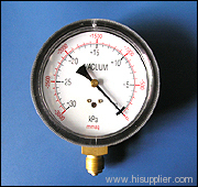 steel case pressure gauge