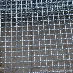 Crimped wire netting