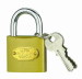 colour iron padlock