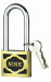 cast brass padlock