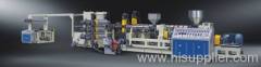 plastic sheet extruder