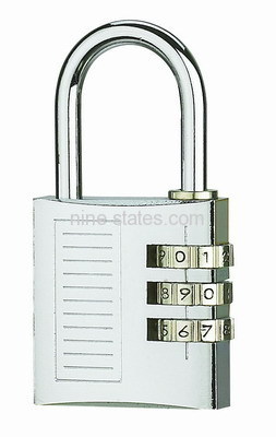 Iron combination padlock 40mm