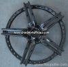 Alloy wheel forged disk for mulriple pieces